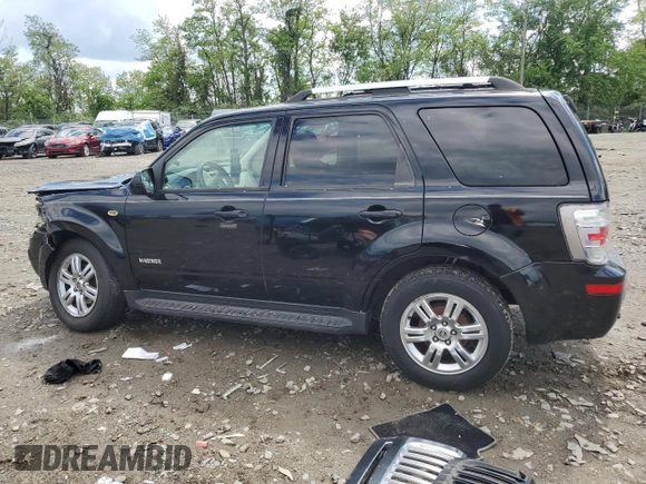 2008 Mercury Mariner Premier with VIN 4M2CU97128KJ17304, listed as a Copart auction lot 55965555 with 134,473 mi miles and Salvage title. Bid and sale history available at DreamBid. Image 2.