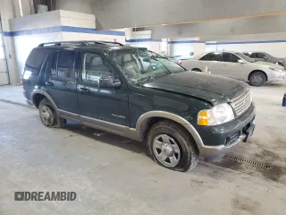 2002 Ford Explorer Eddie Bauer with VIN 1FMDU74W52UC34638, listed as a Copart auction lot 42438825 with Not provided miles and Salvage title. Bid and sale history available at DreamBid. Image 4.