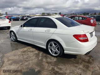 2012 Mercedes-Benz C-Class C 250 Sport with VIN WDDGF4HB0CA613024, listed as a Copart auction lot 45457015 with 152,187 mi miles and Clean Title. Bid and sale history available at carsss.com. Image 2.