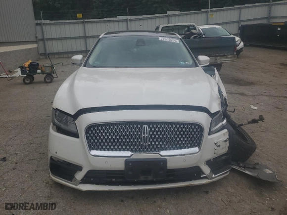 2018 Lincoln Continental Select with VIN 1LN6L9TK1J5601632, listed as a Copart auction lot 72309624 with 110,029 mi miles and Salvage Title. Bid and sale history available at carsss.com. Image 5.