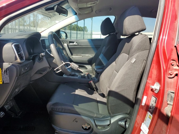 2020 Kia Sportage LX with VIN KNDPM3AC1L7817602, listed as a Copart auction lot 43378725 with 61,077 mi miles and Salvage Title. Bid and sale history available at carsss.com. Image 7.
