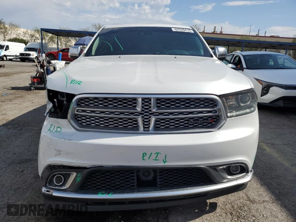 2017 Dodge Durango Citadel Anodized Platinum with VIN 1C4RDHEG9HC680684, listed as a Copart auction lot 62520415 with 122,843 mi miles and Salvage title. Bid and sale history available at DreamBid. Image 5.