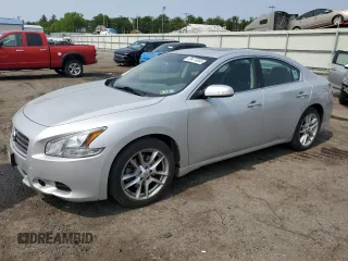 2011 Nissan Maxima SV z VIN 1N4AA5AP4BC840395, wystawiony jako Copart lot #59474395 z przebiegiem 112 557 mil mil oraz Szkoda całkowita • Salvage title. Historia ofert i sprzedaży dostępna na DreamBid. Obrazek 1.