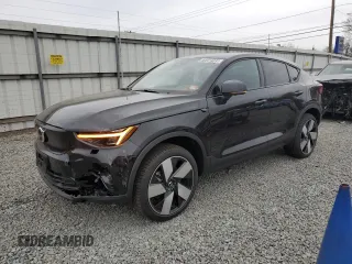 2023 Volvo C40 Ultimate with VIN YV4ED3GM6P2066021, listed as a Copart auction lot 75448183 with Not Provided miles. Bid and sale history available at carsss.com. Image 1.