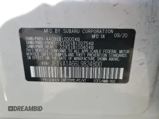 2020 Subaru WRX with VIN JF1VA1A66L9824800, listed as a Copart auction lot 50129495 with 113,314 mi miles and Salvage Title. Bid and sale history available at DreamBid. Image 14.