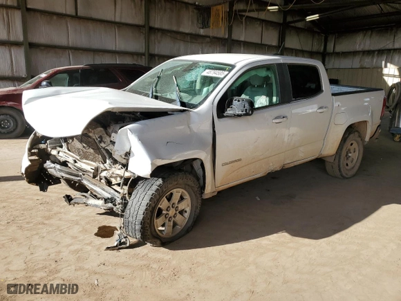 2020 Chevrolet Colorado 2WD Work Truck with VIN 1GCGSBEN8L1244664, listed as a Copart auction lot 48794585 with 153,936 mi miles and Salvage Title. Bid and sale history available at carsss.com. Image 1.