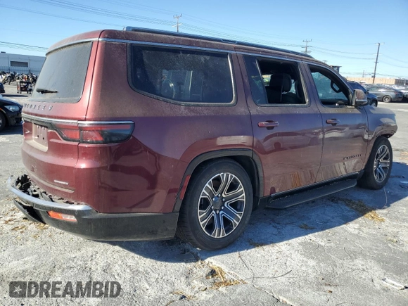 2022 Jeep Wagoneer Series III z VIN 1C4SJVDT3NS106655, wystawiony jako Copart lot #54892805 z przebiegiem Nie podano mil oraz Czysty tytuł • Clean title. Historia ofert i sprzedaży dostępna na DreamBid. Obrazek 3.