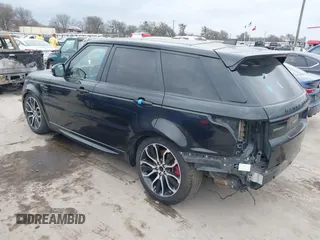 2019 Land Rover Range Rover Sport HSE Dynamic with VIN SALWV2SV0KA420637, listed as a IAAI auction lot 41484130 with 91,449 mi miles. Bid and sale history available at carsss.com. Image 3.