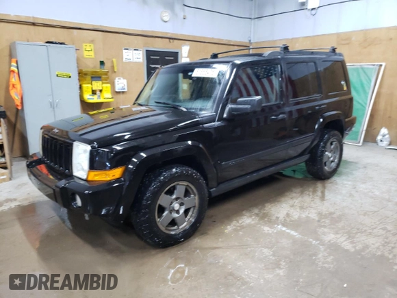 2006 Jeep Commander with VIN 1J8HG48K56C231620, listed as a Copart auction lot 51855475 with 186,366 mi miles and Clean Title. Bid and sale history available at carsss.com. Image 1.