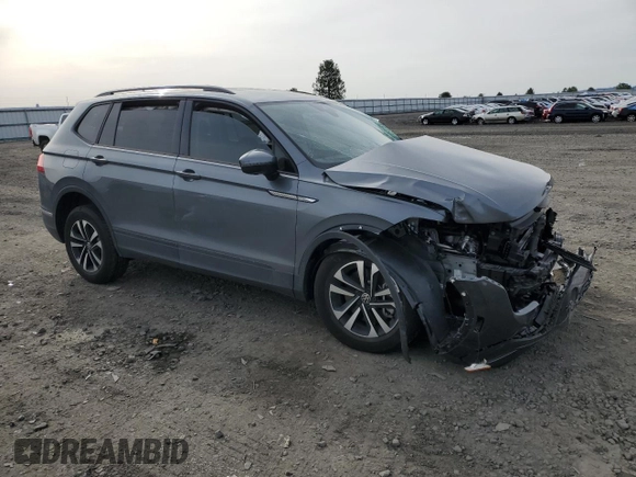 2024 Volkswagen Tiguan S с VIN 3VVFB7AXXRM166367, выставлен на аукционе Copart как лот 52639295 с пробегом Не указан миль и Списание • Salvage title. История ставок и продаж доступна на DreamBid. Изображение 4.