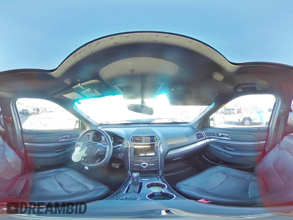 2017 Ford Explorer Sport with VIN 1FM5K8GT7HGA55896, listed as a Copart auction lot 85454684 with 89,526 mi miles and Salvage Title. Bid and sale history available at DreamBid. Image 13.