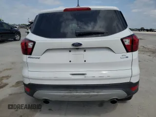 2019 Ford Escape SE with VIN 1FMCU9GD2KUA21566, listed as a Copart auction lot 53618215 with 51,186 mi miles and Salvage Title. Bid and sale history available at carsss.com. Image 6.