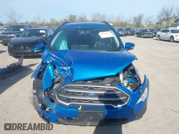 2019 Ford EcoSport SE with VIN MAJ3S2GE9KC280576, listed as a IAAI auction lot 42103070 with 50,018 mi miles and . Bid and sale history available at DreamBid. Image 12.