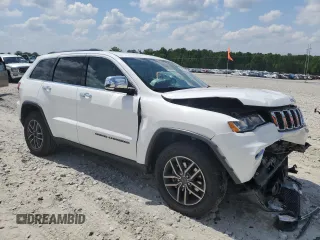 2020 Jeep Grand Cherokee Limited X z VIN 1C4RJEBG5LC348018, wystawiony jako Copart lot #56435625 z przebiegiem 78 000 mil mil oraz Szkoda całkowita • Salvage title. Historia ofert i sprzedaży dostępna na DreamBid. Obrazek 4.