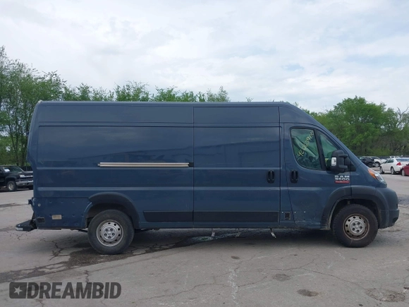 2022 Ram ProMaster Cargo with VIN 3C6MRVJG6NE112534, listed as a IAAI auction lot 42065900 with 80,679 mi miles and . Bid and sale history available at DreamBid. Image 13.