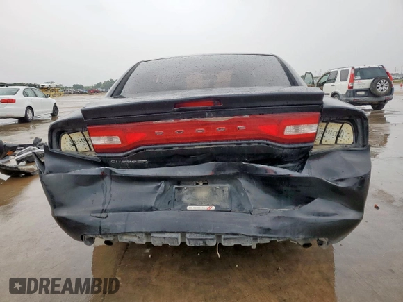 2014 Dodge Charger SE with VIN 2C3CDXBG2EH168511, listed as a Copart auction lot 55286265 with 210,600 mi miles and Salvage Title. Bid and sale history available at DreamBid. Image 6.