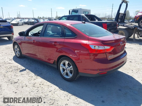 2014 Ford Focus SE with VIN 1FADP3F21EL209637, listed as a IAAI auction lot 42063454 with 148,359 mi miles. Bid and sale history available at carsss.com. Image 3.