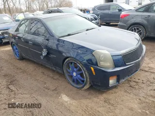 2005 Cadillac CTS with VIN 1G6DP567550189575, listed as a IAAI auction lot 41642877 with 115,276 mi miles. Bid and sale history available at carsss.com. Image 1.