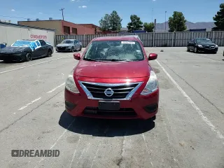 2015 Nissan Versa SV with VIN 3N1CN7AP5FL851292, listed as a Copart auction lot 59463915 with 35,365 mi miles and Salvage title. Bid and sale history available at DreamBid. Image 13.