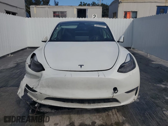2023 Tesla Model Y Performance with VIN 7SAYGDEF8PF595178, listed as a Copart auction lot 46496995 with 39,057 mi miles and Non Repairable. Bid and sale history available at DreamBid. Image 5.