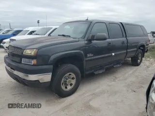 2004 Chevrolet Silverado 3500 SRW with VIN 1GCHK33294F215441, listed as a Copart auction lot 75124814 with 0 mi miles and Salvage Title. Bid and sale history available at carsss.com. Image 1.