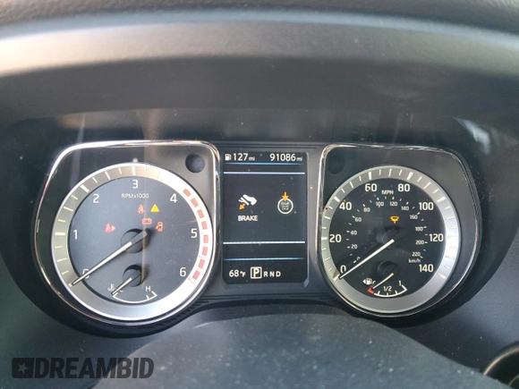 2019 Nissan Titan XD SL with VIN 1N6BA1F41KN529918, listed as a Copart auction lot 85999634 with 91,086 mi miles and Salvage Title. Bid and sale history available at carsss.com. Image 9.