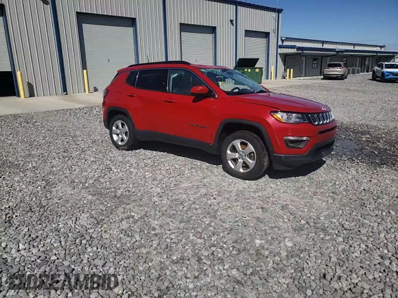 2018 Jeep Compass Latitude with VIN 3C4NJDBBXJT282516, listed as a Copart auction lot 52173835 with 101,761 mi miles and Salvage Title. Bid and sale history available at DreamBid. Image 11.