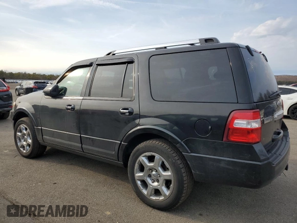 2013 Ford Expedition Limited with VIN 1FMJU2A52DEF45975, listed as a Copart auction lot 48716455 with 156,271 mi miles and Non repairable. Bid and sale history available at DreamBid. Image 2.