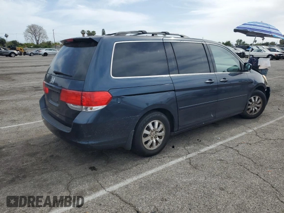 2010 Honda Odyssey EX with VIN 5FNRL3H46AB105054, listed as a Copart auction lot 56710665 with 118,156 mi miles and Salvage title. Bid and sale history available at DreamBid. Image 3.