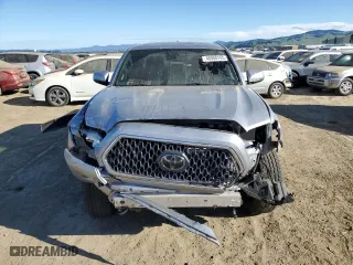 2019 Toyota Tacoma 4WD SR5 with VIN 3TMDZ5BN0KM078758, listed as a Copart auction lot 48088105 with 47,058 mi miles and Salvage Title. Bid and sale history available at carsss.com. Image 5.