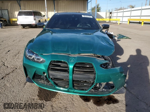 2024 BMW M4 Competition z VIN WBS33AZ03RCN56790, wystawiony jako Copart lot #44035035 z przebiegiem 9 977 mil mil oraz Czysty tytuł • Clean title. Historia ofert i sprzedaży dostępna na DreamBid. Obrazek 5.