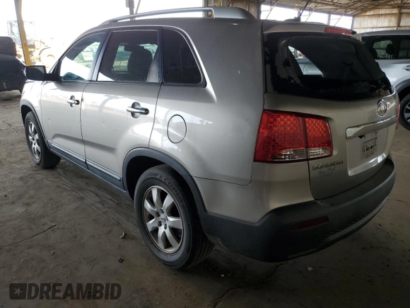 2013 Kia Sorento LX with VIN 5XYKT4A20DG374714, listed as a Copart auction lot 55486465 with Not provided miles and Salvage title. Bid and sale history available at DreamBid. Image 2.