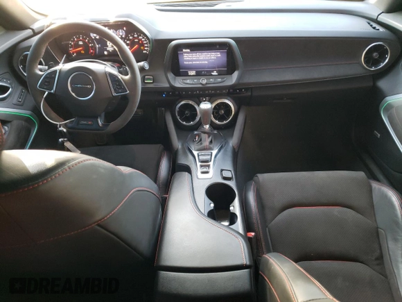 2023 Chevrolet Camaro ZL1 with VIN 1G1FK1R64P0156885, listed as a Copart auction lot 81836734 with 21,588 mi miles and Clean title. Bid and sale history available at DreamBid. Image 8.