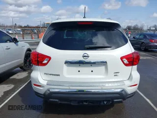 2017 Nissan Pathfinder SV with VIN 5N1DR2MM9HC627155, listed as a IAAI auction lot 41710942 with 60,906 mi miles. Bid and sale history available at carsss.com. Image 16.