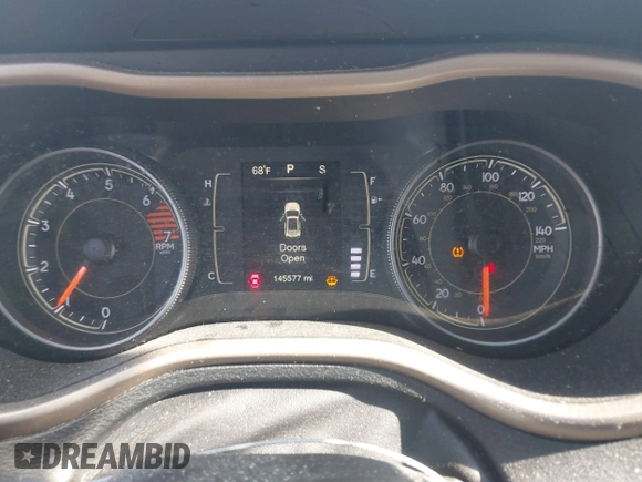 2016 Jeep Cherokee 75th Anniversary with VIN 1C4PJLCB5GW287420, listed as a IAAI auction lot 41984043 with 145,577 mi miles. Bid and sale history available at carsss.com. Image 7.