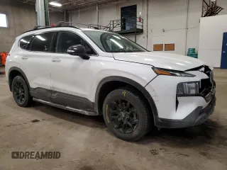 2022 Hyundai Santa Fe XRT with VIN 5NMS6DAJXNH412066, listed as a Copart auction lot 44907245 with 66,140 mi miles and Salvage Title. Bid and sale history available at carsss.com. Image 4.
