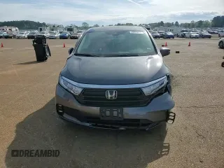 2024 Honda Odyssey EX-L with VIN 5FNRL6H6XRB016148, listed as a Copart auction lot 50639375 with 27,113 mi miles and Salvage Title. Bid and sale history available at DreamBid. Image 12.
