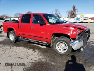 2001 Dodge Dakota Sport with VIN 1B7HG2AN81S295553, listed as a Copart auction lot 80392844 with 105,560 mi miles and Salvage Title. Bid and sale history available at carsss.com. Image 4.