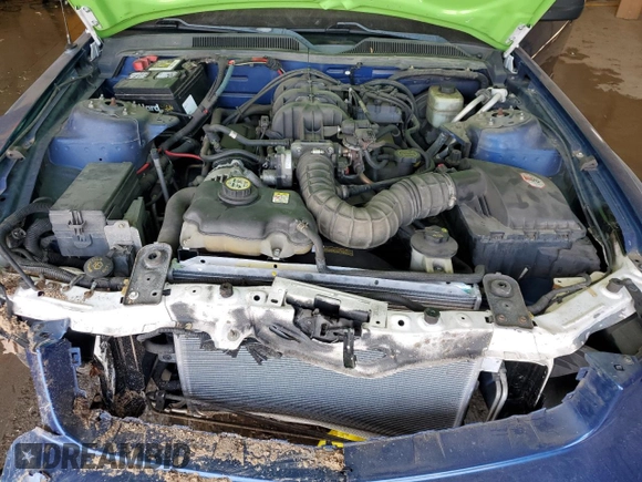 2006 Ford Mustang Standard with VIN 1ZVFT80N265167528, listed as a Copart auction lot 60331595 with 144,609 mi miles and Salvage title. Bid and sale history available at DreamBid. Image 11.