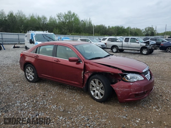 2012 Chrysler 200 Touring with VIN 1C3CCBBB8CN135561, listed as a Copart auction lot 51231825 with 170,289 mi miles and Salvage Title. Bid and sale history available at DreamBid. Image 4.