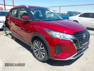 2023 Nissan Kicks SV with VIN 3N1CP5CVXPL514953, listed as a IAAI auction lot 42152057 with 7,909 mi miles and . Bid and sale history available at DreamBid. Image 1.