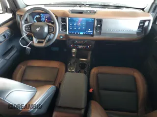 2024 Ford Bronco Outer Banks with VIN 1FMDE8BH1RLA96636, listed as a Copart auction lot 63740475 with 11,791 mi miles and Salvage title. Bid and sale history available at DreamBid. Image 8.