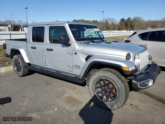 2023 Jeep Gladiator Overland with VIN 1C6HJTFG7PL531752, listed as a Copart auction lot 52605025 with 55,483 mi miles and Clean Title. Bid and sale history available at carsss.com. Image 4.