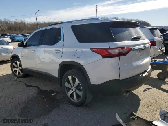 2018 Chevrolet Traverse LT Leather with VIN 1GNERHKW1JJ127435, listed as a Copart auction lot 49486075 with 95,714 mi miles and Salvage Title. Bid and sale history available at carsss.com. Image 2.