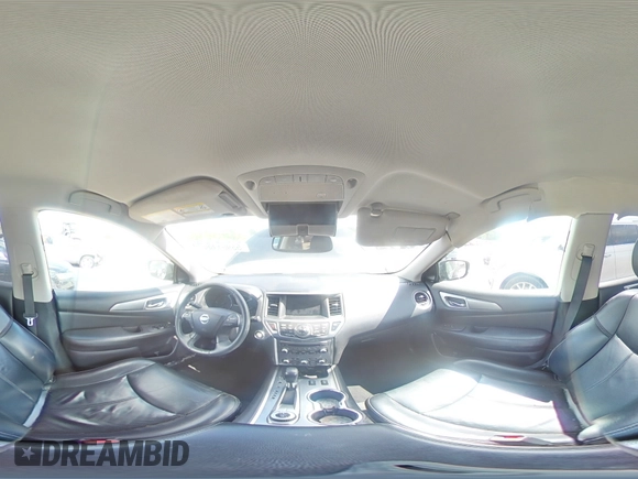 2018 Nissan Pathfinder SL with VIN 5N1DR2MM2JC627360, listed as a Copart auction lot 55961395 with 146,453 mi miles and Salvage title. Bid and sale history available at DreamBid. Image 15.