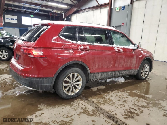2019 Volkswagen Tiguan S with VIN 3VV0B7AX7KM011223, listed as a Copart auction lot 44397945 with 102,425 mi miles and Clean Title. Bid and sale history available at carsss.com. Image 3.