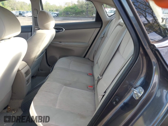 2014 Nissan Sentra S with VIN 3N1AB7APXEY335933, listed as a IAAI auction lot 42218659 with 93,700 mi miles and . Bid and sale history available at DreamBid. Image 8.