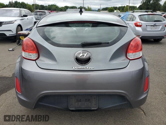 2012 Hyundai Veloster w/Gray Int with VIN KMHTC6AD9CU049604, listed as a Copart auction lot 59443995 with 170,313 mi miles and Clean title. Bid and sale history available at DreamBid. Image 6.