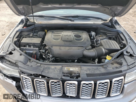 2019 Jeep Grand Cherokee Overland with VIN 1C4RJFCG9KC840084, listed as a Copart auction lot 47440845 with 101,281 mi miles and Salvage Title. Bid and sale history available at carsss.com. Image 14.