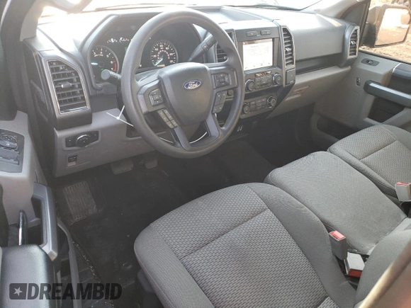 2019 Ford F-150 XL with VIN 1FTFX1E54KFA92939, listed as a Copart auction lot 88313605 with 59,262 mi miles and Salvage title. Bid and sale history available at DreamBid. Image 8.